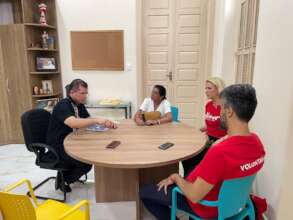 Meeting with our local partner