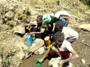 The daily routine for most children in Mela Gagula