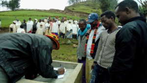 The handover of the system to the community