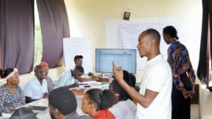 Village savings and loan training for survivors