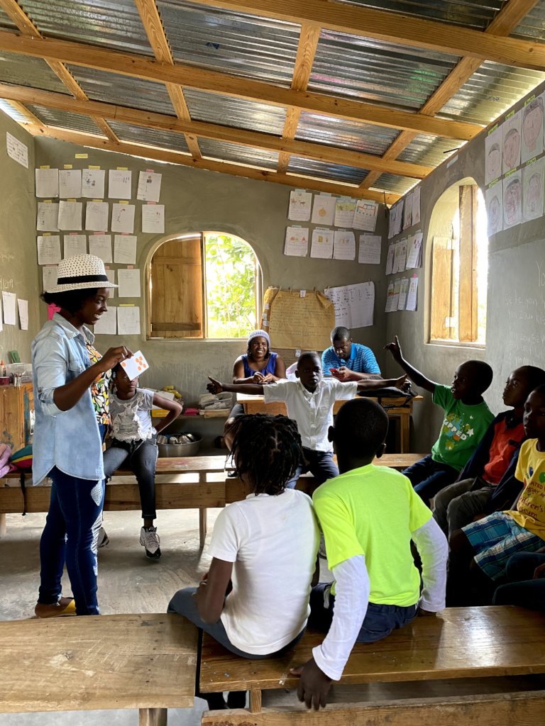 Your generosity trains teachers in new skills.