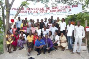 Organizing to end child slavery on Lagonav Island.