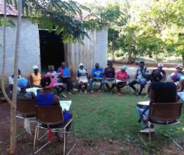 A Child Rights Training on Lagonav Island.