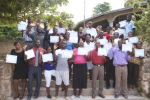 Child Protection Brigade graduates, Dec. 2016.