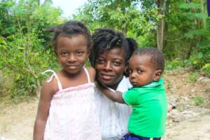 One of the 110 families in our sponsorship pgm.