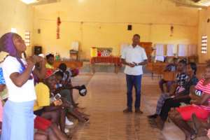 Training for families in the sponsorship program.