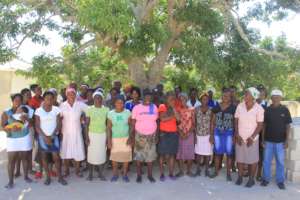 Child Rights Training participants in Nan Mango.