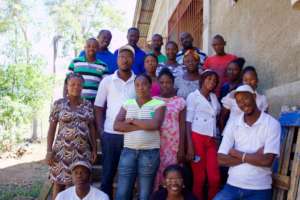 Child Protection Brigade leaders at a training.