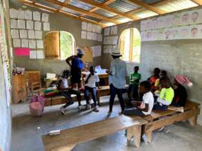 A classroom with teachers trained thanks to you!
