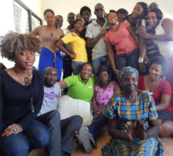 Leaders in the Port-au-Prince Adult Survivor Group