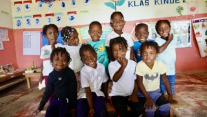 A preschool class at the Matenwa School.