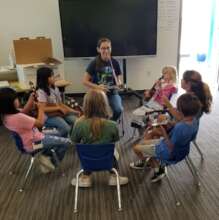 Teresa Leads a Music Circle