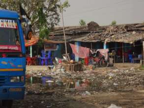 Typical street view in Janakpur