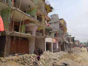 That's how many streets in Janakpur look like