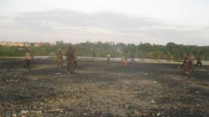 Football on the Dumpsite