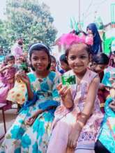 Soap distribution on global handwashing day