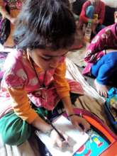 Yesmin, in school