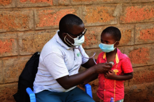 HopeCore Nursed during Mobile MCH visit.
