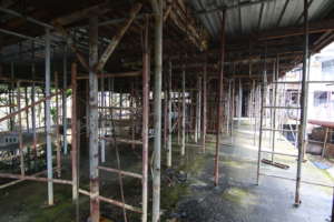 internal photo of the existing structure