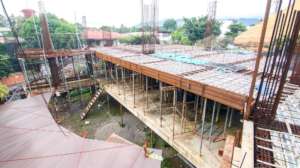 view of the progress