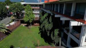 far front view is the science wing