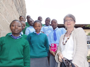 GEF scholars at St. Mathew school with GEF US - ED