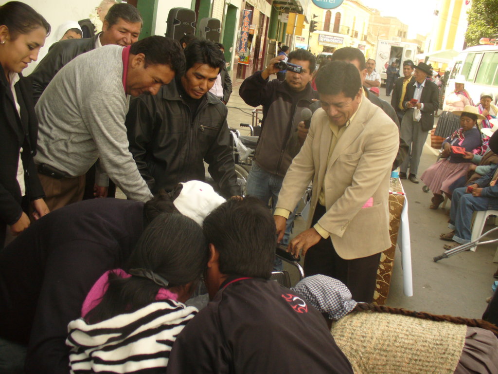 Technical Aid to 25 Cochabambinos w Disabilities
