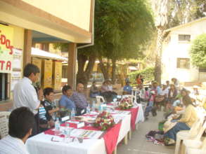 Giving Assistance at the Parish in Capinota