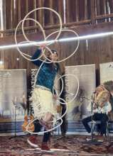 Clayson Benally hoop dancing-photo-Irene Vejar