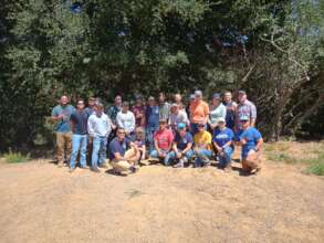 Great Volunteer Team from the Vandenburg base