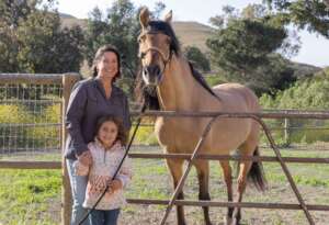 Happy Mom & Daughter meet Spirit-photo Irene Vejar