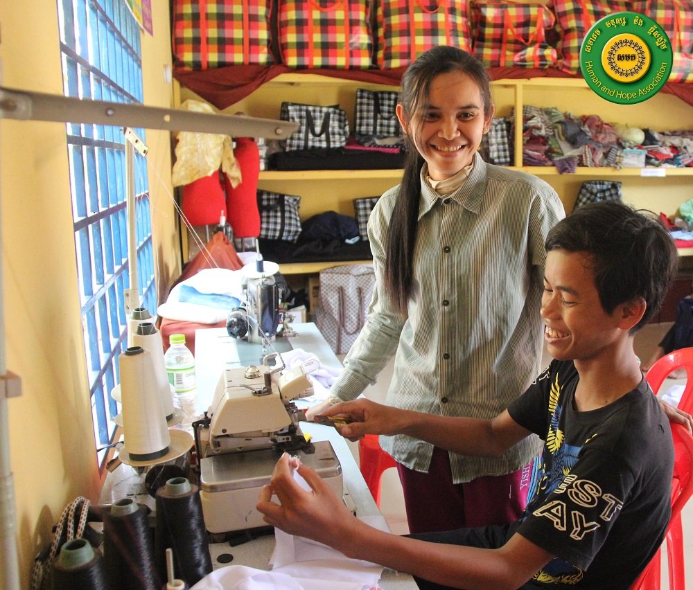 Provide Sewing Training to a Woman in Cambodia