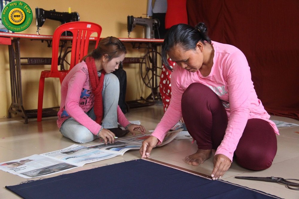 Provide Sewing Training to a Woman in Cambodia