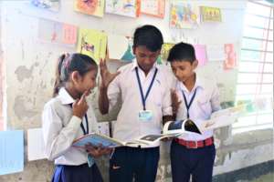 Bal Sansads set up a library