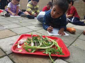 Anyely participating in multidisciplinary learning