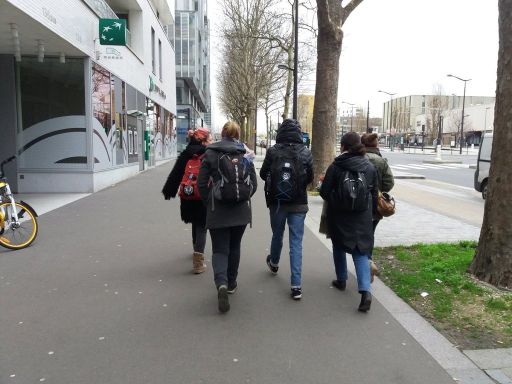 Researchers in action in Paris