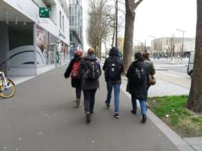 Researchers in action in Paris