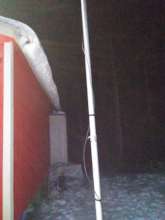 Ice filled the gutters then 8 inches of snow fell