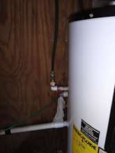 We repaired numerous water pipes for Veterans