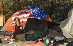 Homeless Veteran's now tent dwellers