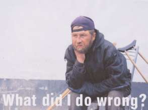Homeless Veteran asks "What did I do wrong?"