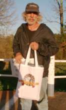 Mike was teary eyed when he received survival pack