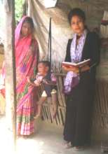 Weighing Baby in SKunwar