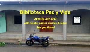 New building for Paz y Vida's community library
