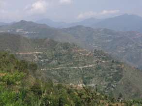Landscape near Birta Deurali Village