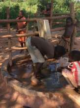 Ugandan Children Enjoying Clean Safe Well Water