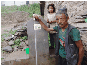 BridgIT water tap at Sindhupalchowk Village