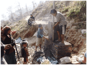 Construction at Sindhupalchowk Village