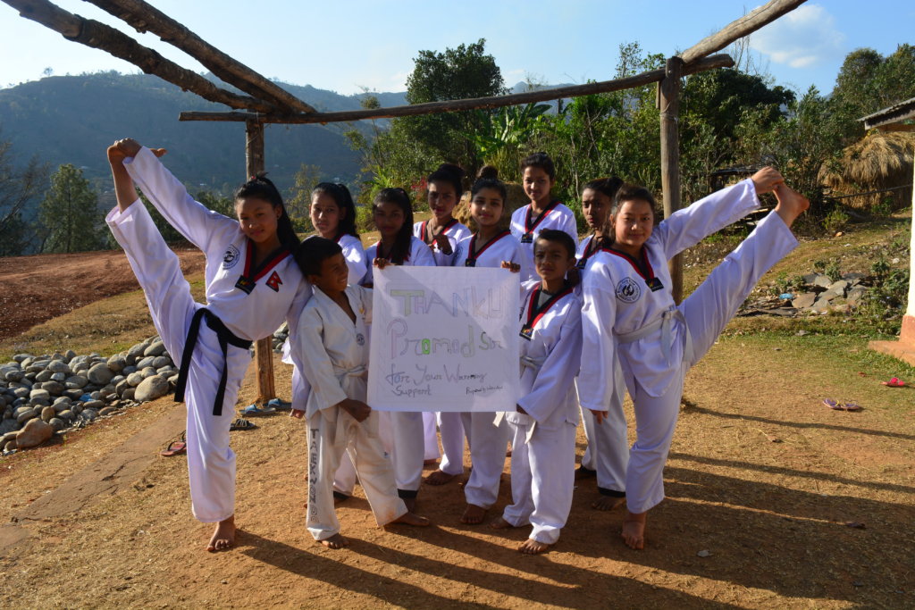 Girls: Better after quake