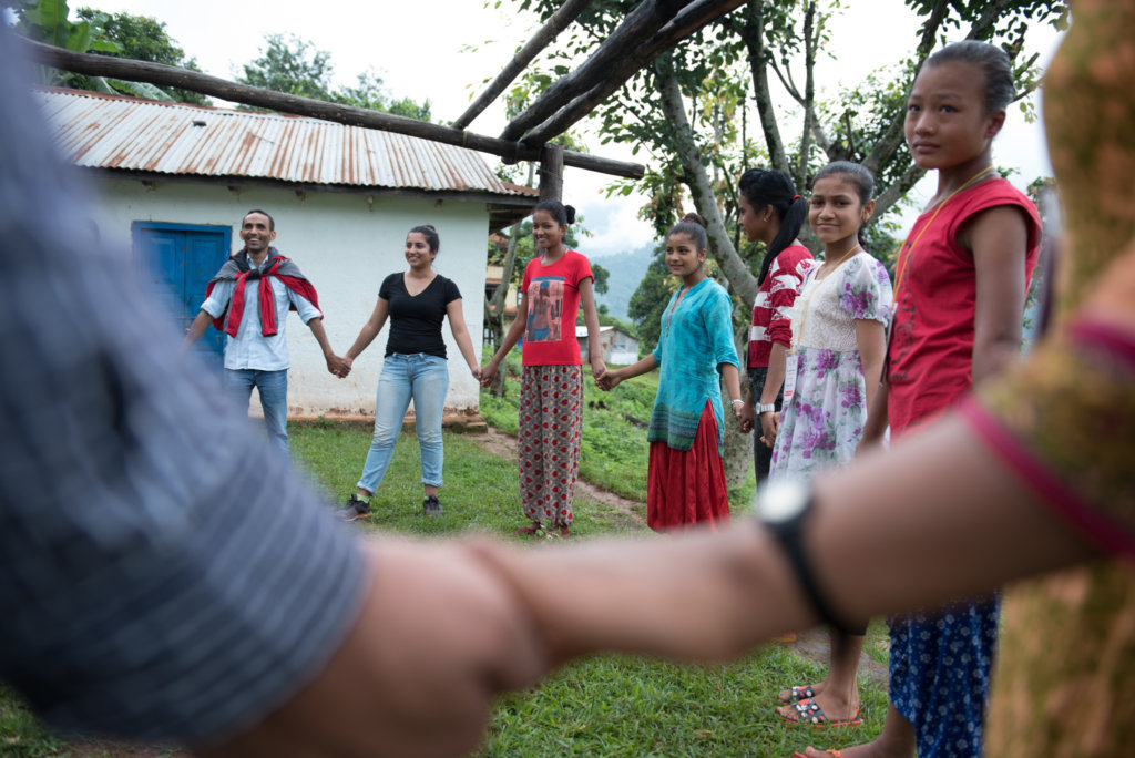 Girls: Better after quake